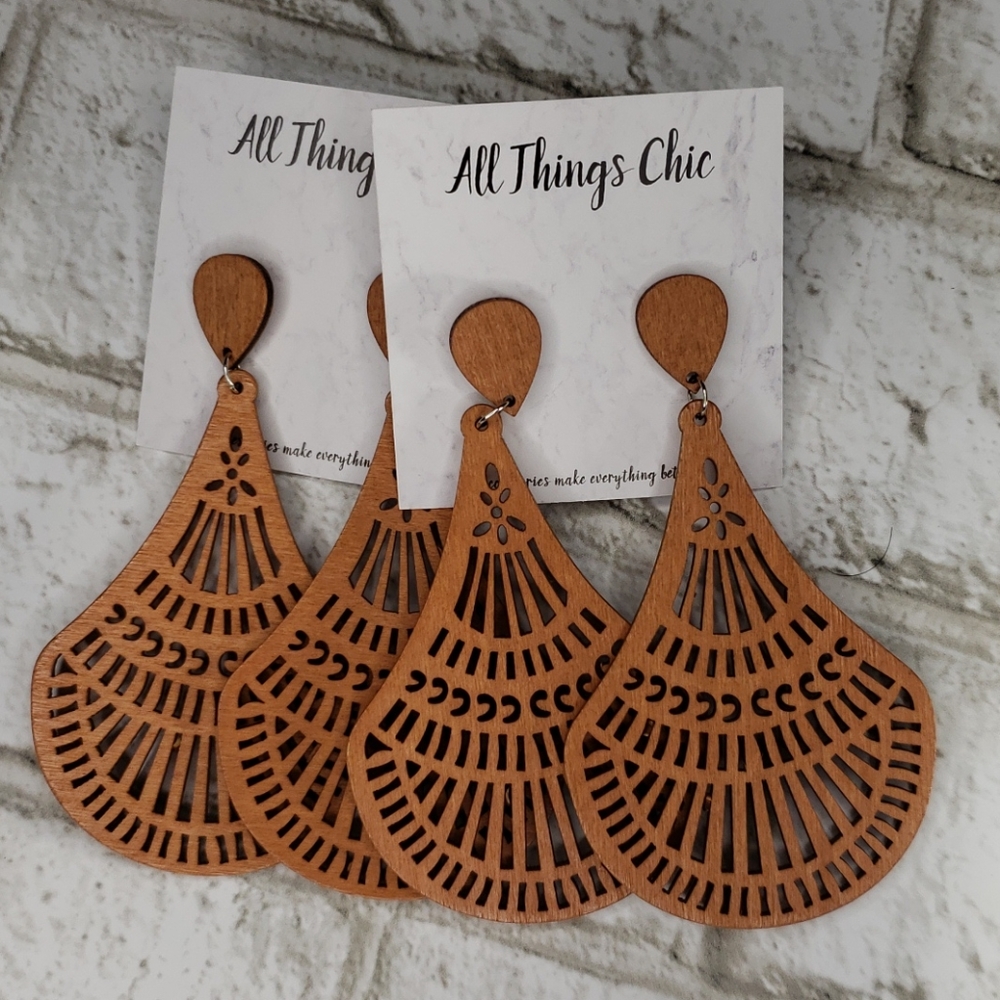 Wooden Earrings